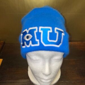 Disney Pixar Monster Inc. University Blue Knit Beanie Adults